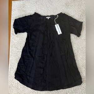 Women’s Large Black Swim Cover Up Dress NWT